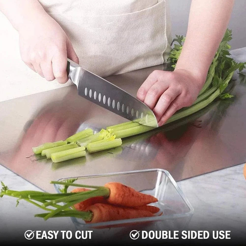 Stainless Steel Chopping Board (35x31cm)