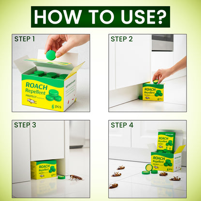 Cockroach Killer Gel Pack of 12 (Buy 1 Get 1 Free) + Free Glue Trap