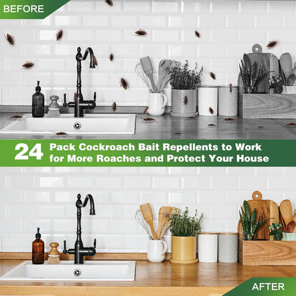 Cockroach Killer Gel Pack of 12 (Buy 1 Get 1 Free)
