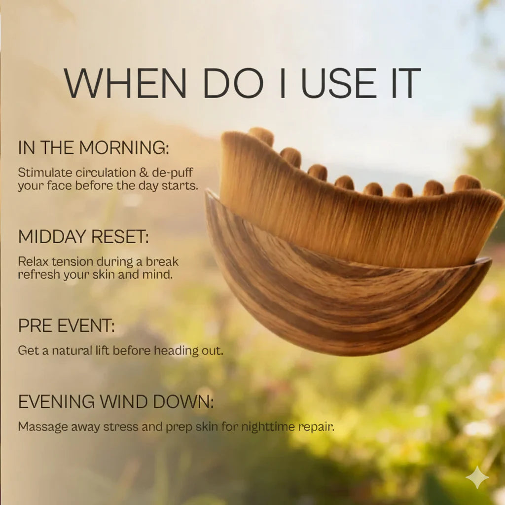 Gua Sha Brush for Snatched Face